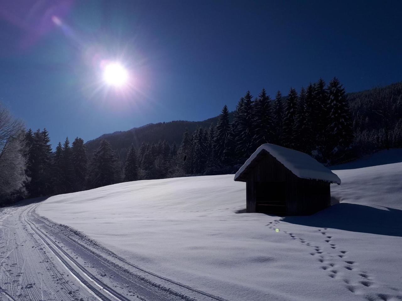 Pension Mitterer Weissensee Exterior foto